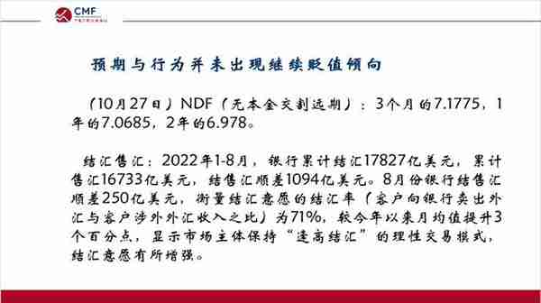 聚焦“人民币汇率：疫情以来的大国汇率”，CMF中国宏观经济专题报告发布