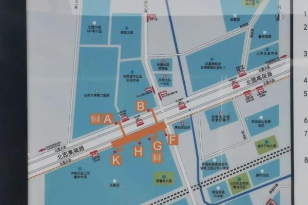 实探济南地铁2号线站点出入口：来看看你从哪个站口乘车最方便？