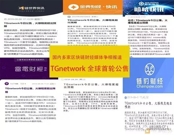 TGnetwork参与即送TG 白名单买一送一