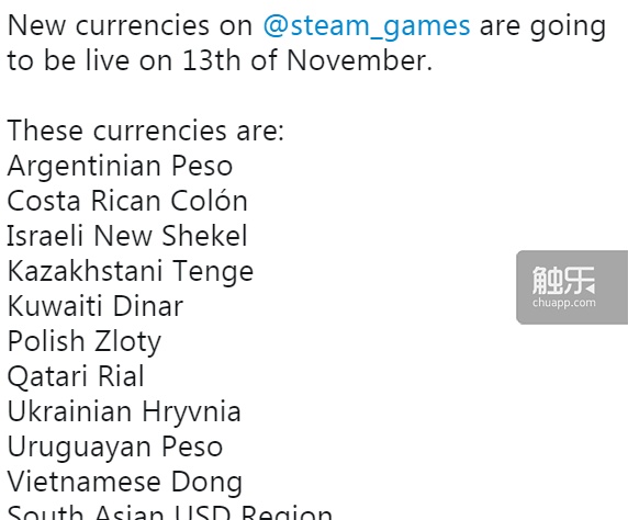 Steam在11个国家新增了本地货币支持业务，但是却引发了一场混乱