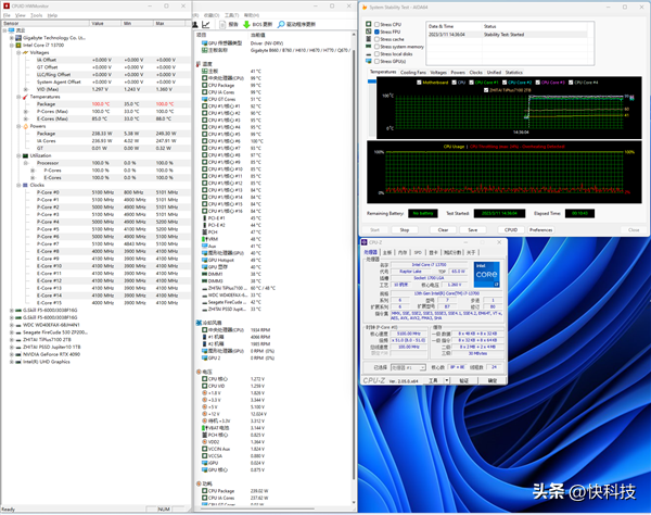 酷睿i7-13700评测：能效比提升明显、性能媲美锐龙9
