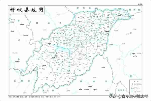 安徽省各市、县地图