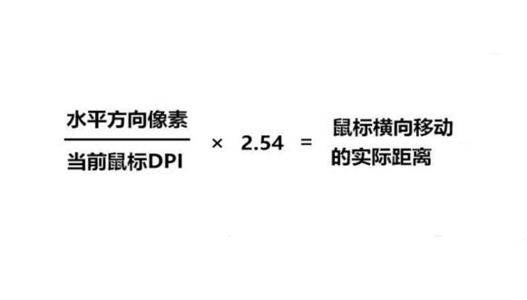 鼠标DPI多少更合适？有专门的计算公式哦！