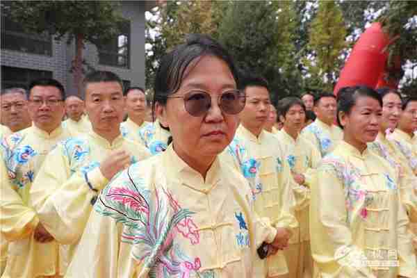 一代太极宗师陈发科铜像落成仪式在太极拳发源地陈家沟举行