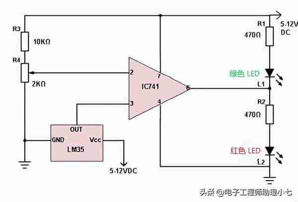 LM35 是什么元件？LM35 温度传感器原理+引脚说明图，带你快速搞懂