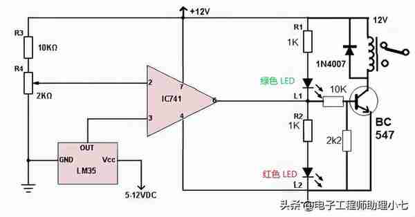 LM35 是什么元件？LM35 温度传感器原理+引脚说明图，带你快速搞懂